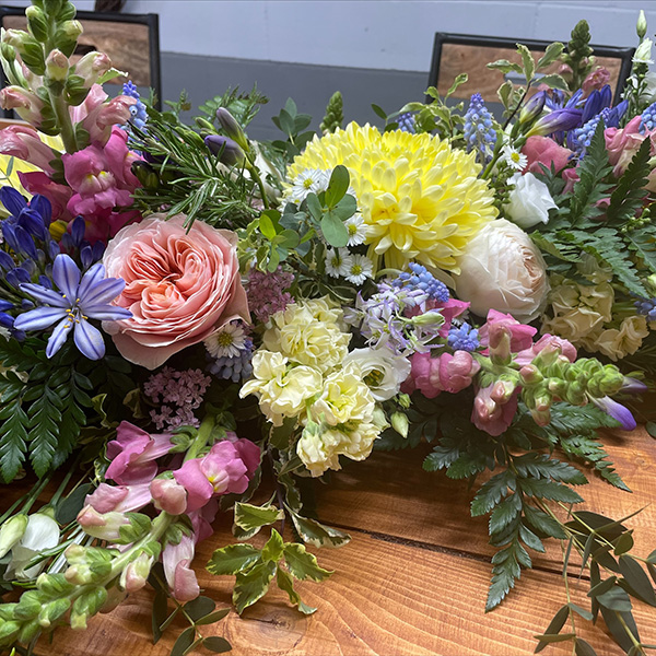 Photo of a variety of flower for Bluebell Lane.